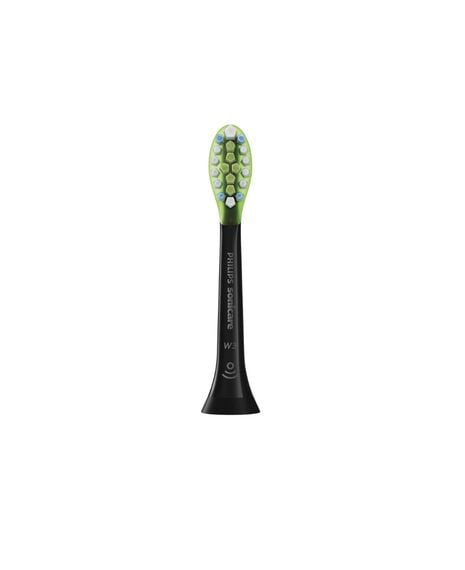 Sonicare W3 Premium Black Standard Brush Heads - 2 pack